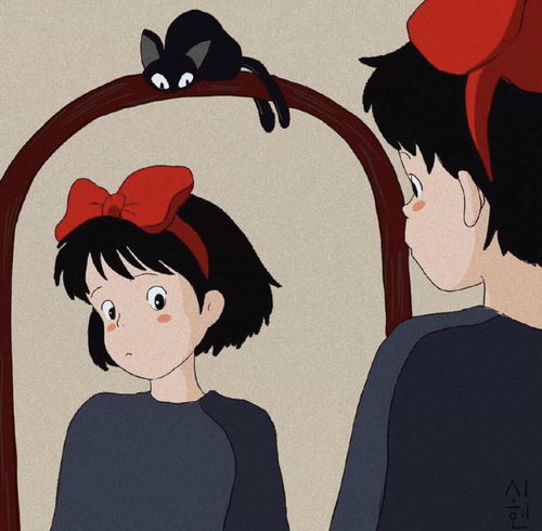  女生头像宫崎骏动漫