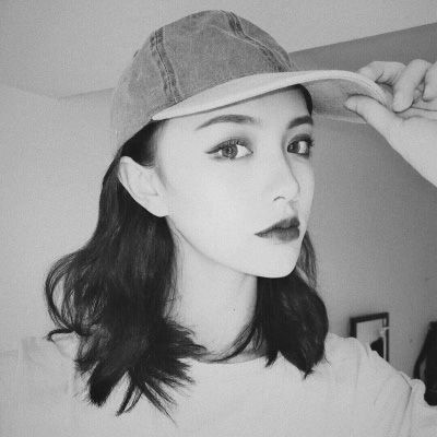  帅气女生头像真人社会女生头像超拽