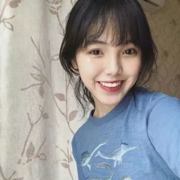  女生头像蓝色系网红女生头像高清