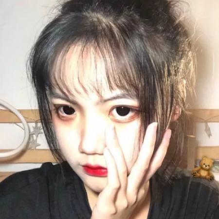  短头发女生头像,近照一个人很酷