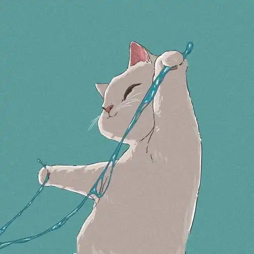  猫右超喜欢这种可爱的猫咪情侣头像绝绝子