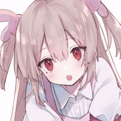 粉红色系的小女孩头像