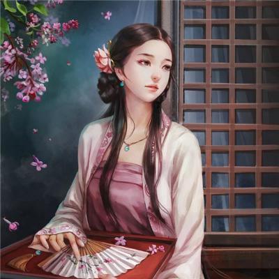  古风女生头像,高清动漫古风美女头像图片