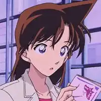 小兰新一情侣头像园子