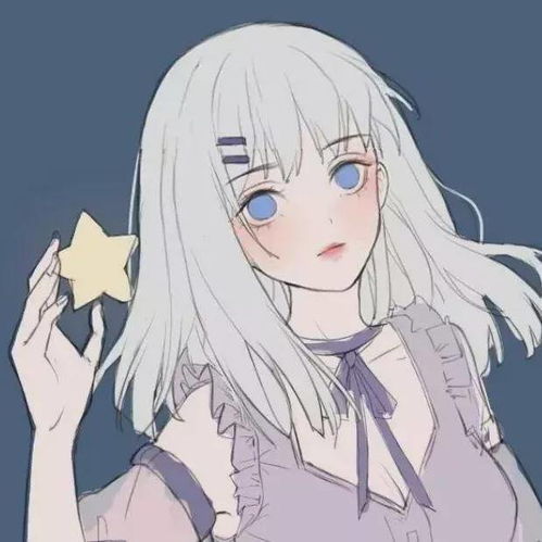 头像女生动漫可爱插画