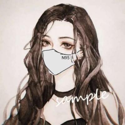  手机壁纸二次元戴口罩动漫人物头像byb站盐泽2020年2月26日