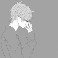帅气动漫男生头像网红