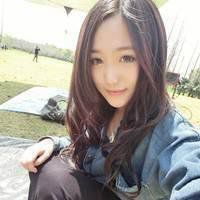 好看的头像图片女生中分