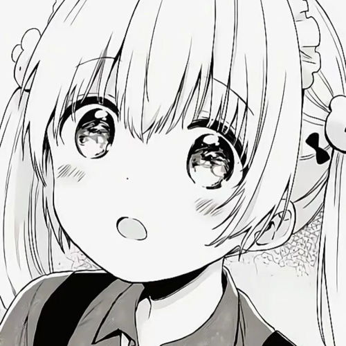  黑白漫画风女生头像且看故人离去难问归期,从此形单影只颠沛流离