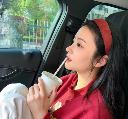  女生头像你比日落还要温柔