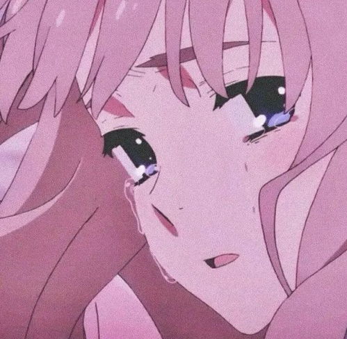 粉色系女生头像动漫头像