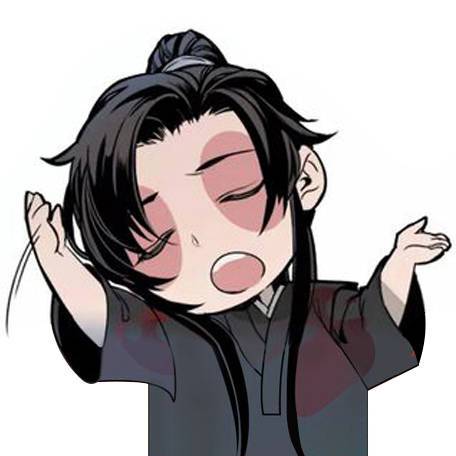  魔道祖师漫画,看遍魏无羡的q版表情,果然还是喜欢莫玄羽