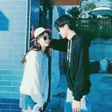  微信情侣头像两人一张一对唯美清新