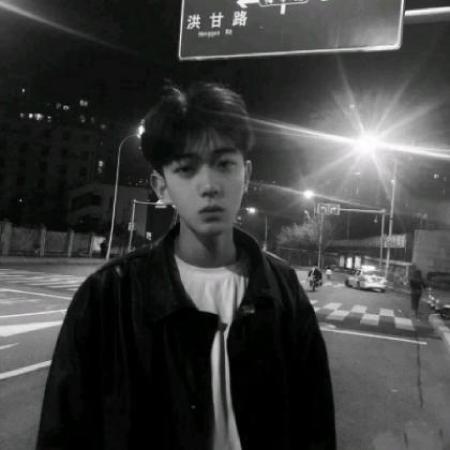 qq头像黑白男生头像