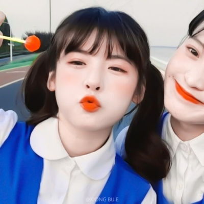 清新女生头像双子座