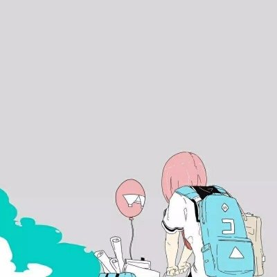  动漫背影头像女生,高清孤独抑郁的图片动漫女生背影头像