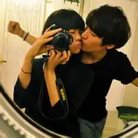 qq情侣头像接吻的情侣qq
