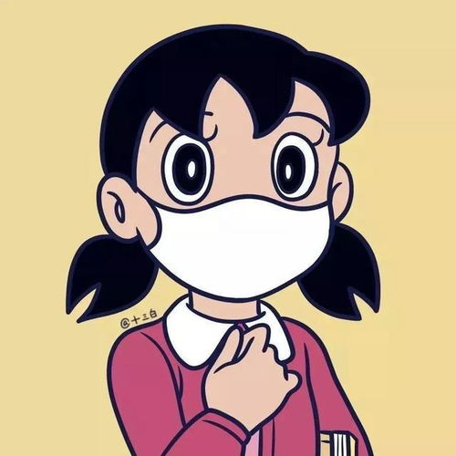 男生戴口罩头像佩戴