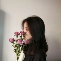 女生带花qq头像