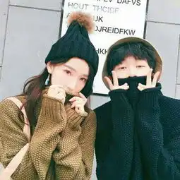  甜蜜情侣头像一对女生可爱男生帅气你一举一动都牵动我的心