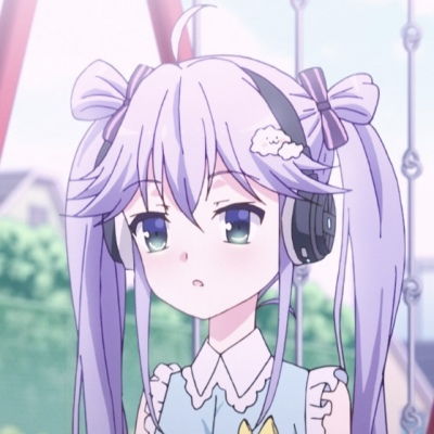  音乐少女动漫女生头像