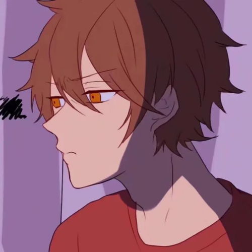  帅气动漫男生头像我偏爱着孤独却又假装活在人群中
