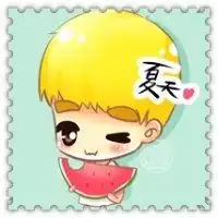 旺仔头像情侣一左一右漫