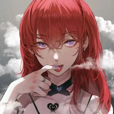  高清女生头像个性动漫女头像