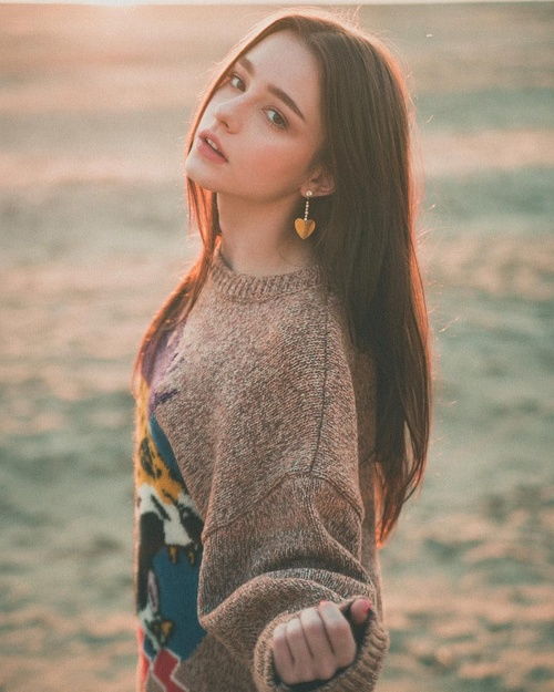唯美女生头像俄罗斯