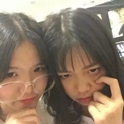  江淮两人组可爱清新气质真人闺蜜女生头像我要个性网