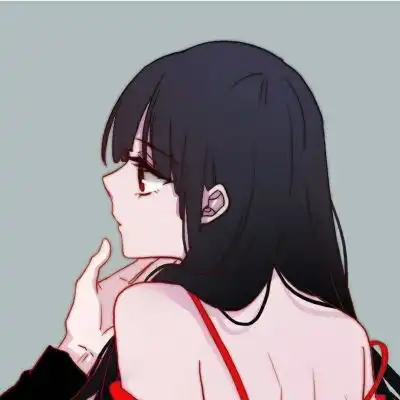 旺仔头像情侣一左一右古