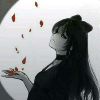  黑化族头像少女图片黑化家族漂亮的图片大全