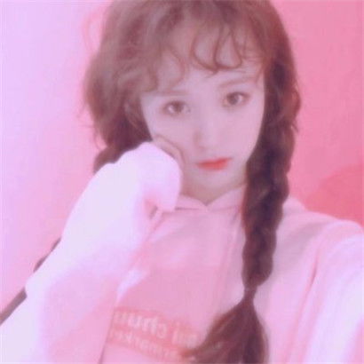  粉色系女生头像,唯美粉色系唯美女生头像真人