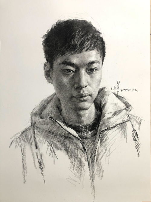  男青年素描头像怎么画这里一定有你不知道的知识