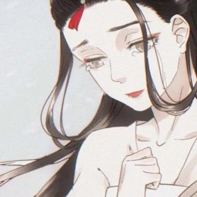  古风动漫女生头像玉容寂寞泪阑干,梨花一枝春带雨