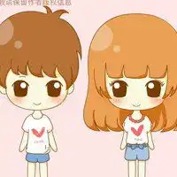 小孩子头像可爱情侣情侣