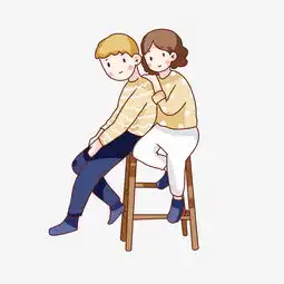  手绘卡通七夕节情侣图片素材其他格式下载动漫人物大全