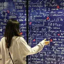 情侣头像背影一男一女女