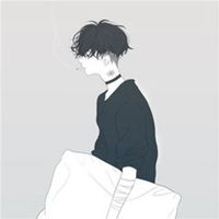  动漫书生侧脸头像微信头像图片大全