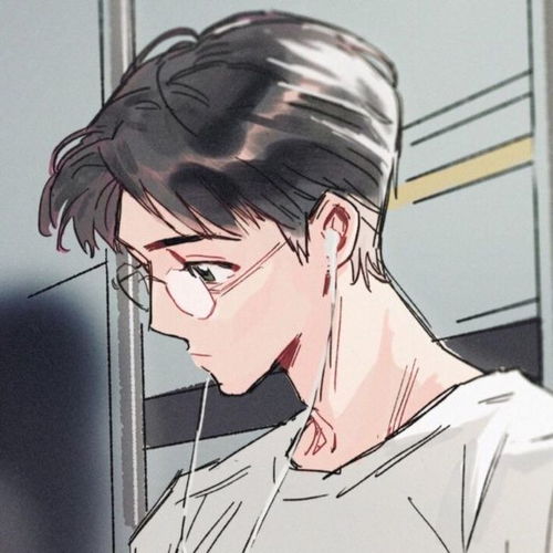 动漫头像高清男生呆萌