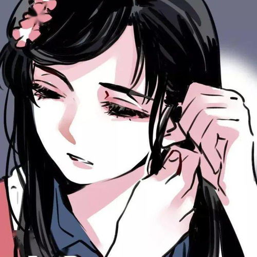  动漫女生头像好好生活