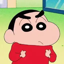  蜡笔小新头像没你我可以过得很好但有你我会过得更好