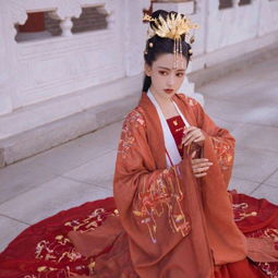 古风头像女红衣伤感