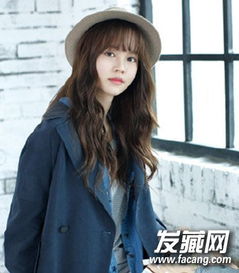  小清新女生蓬松感直发发型9款甜美又清纯5
