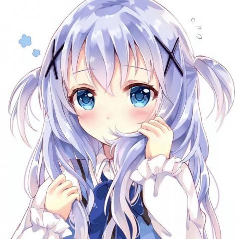  霸气冷艳二次元女生动漫头像