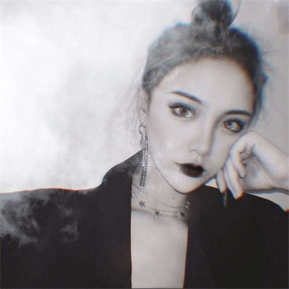黑白头像女生扣扣网