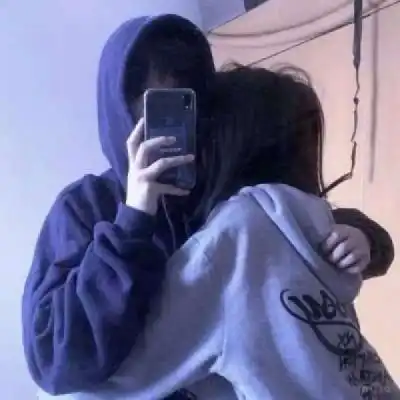 小丑女小丑男情侣头像下
