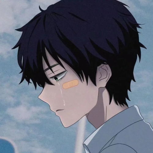  动漫男生头像承认吧,我们都是在夜里崩溃过的俗人
