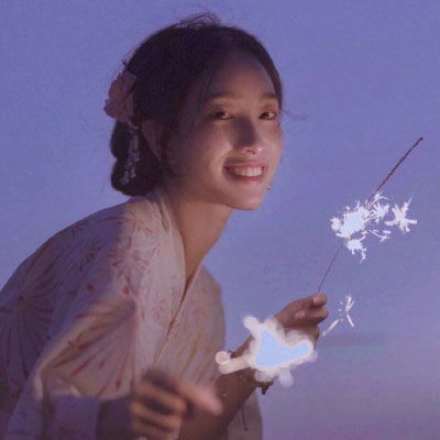  漂亮长发古风清纯美女头像