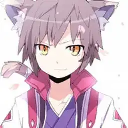  猫耳情侣头像